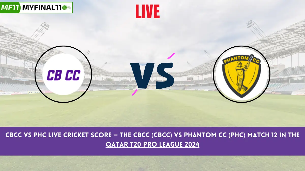 CBCC vs PHC Live Score: Scorecard, Ball by Ball Commentary - Match 12,...