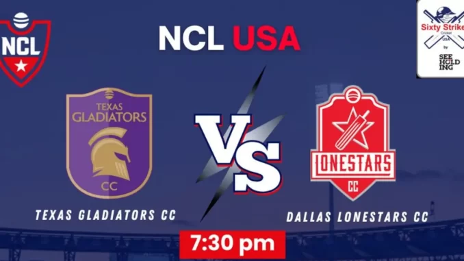 National Cricket League T10 2024: David Malan's Stormy Knock Leads Texas Gladiators to 42-Run Win Over Dallas Lonestars