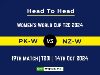 PK-W vs NZ-W Player Battle, Head to Head Team Stats, Player Record: Women's World Cup T20 2024 - 19th Match