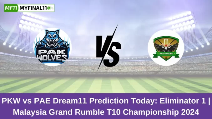 PKW vs PAE Dream11 Prediction Today: Eliminator 1 Pitch Report, and Key Player | Malaysia Grand Rumble T10 Championship 2024