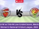 SAU-W vs TAS-W Live Cricket Score, Match 9, Women's National Cricket League, 2024
