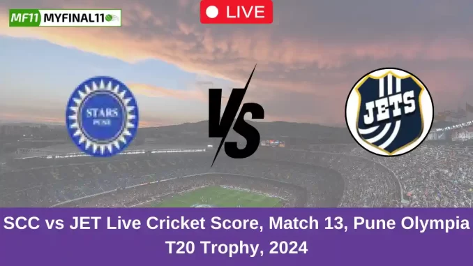 SCC vs JET Live Cricket Score, Match 13, Pune Olympia T20 Trophy, 2024 (1)