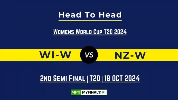 WI-W vs NZ-W Player Battle, Head to Head Team Stats, Team Record - Dream11 ECC T10 2024