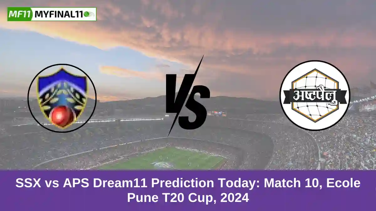 SSX vs APS Dream11 Prediction Today: Match 10 Pitch Report, and Key Pl...