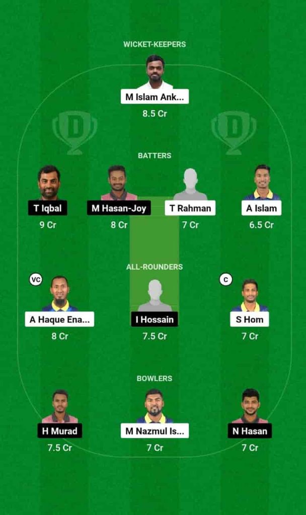 DD vs CD Dream11 Prediction Today: Match 10 Pitch Report, Playing11 and Stats | Bangladesh T20 National League 2024