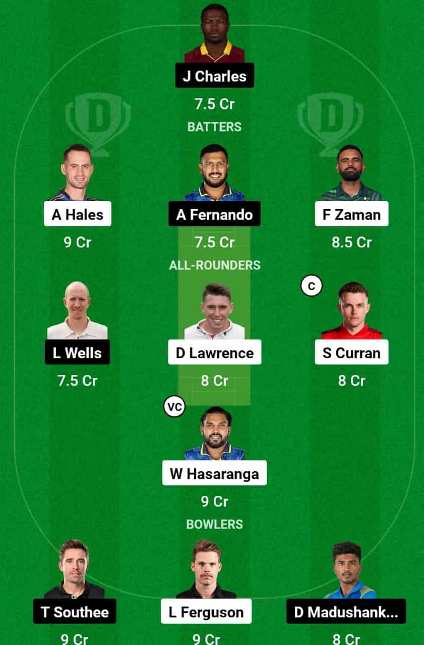 DV vs SWR Match 15 Dream11 Team Prediction Today Match