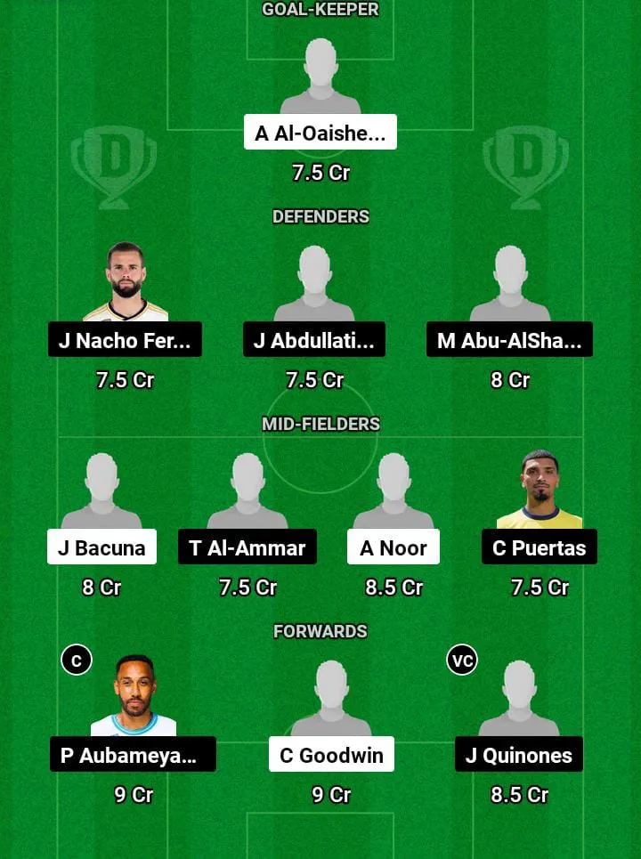 WEH vs ALQ Dream11 Prediction Today Football Match -
