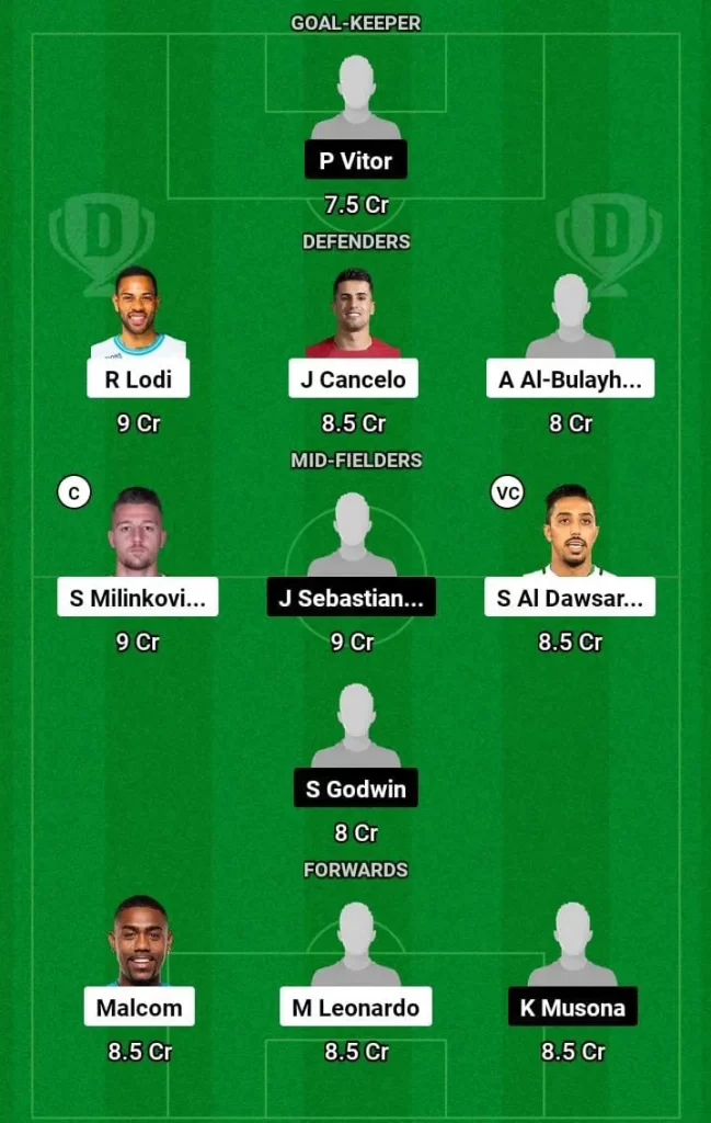 HLL vs ALK Dream11 Prediction Today Football Match -