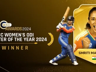 Smriti Mandhana Named ICC Women's ODI Cricketer of the Year 2024