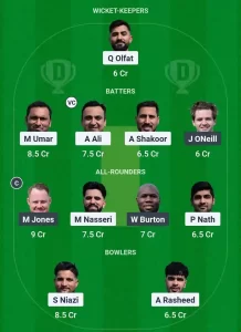 DCC vs STG Match 10 Dream11 Team Prediction