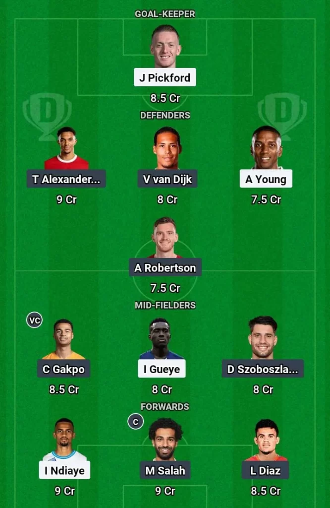 EVE vs LIV Dream11 Prediction Today Football Match