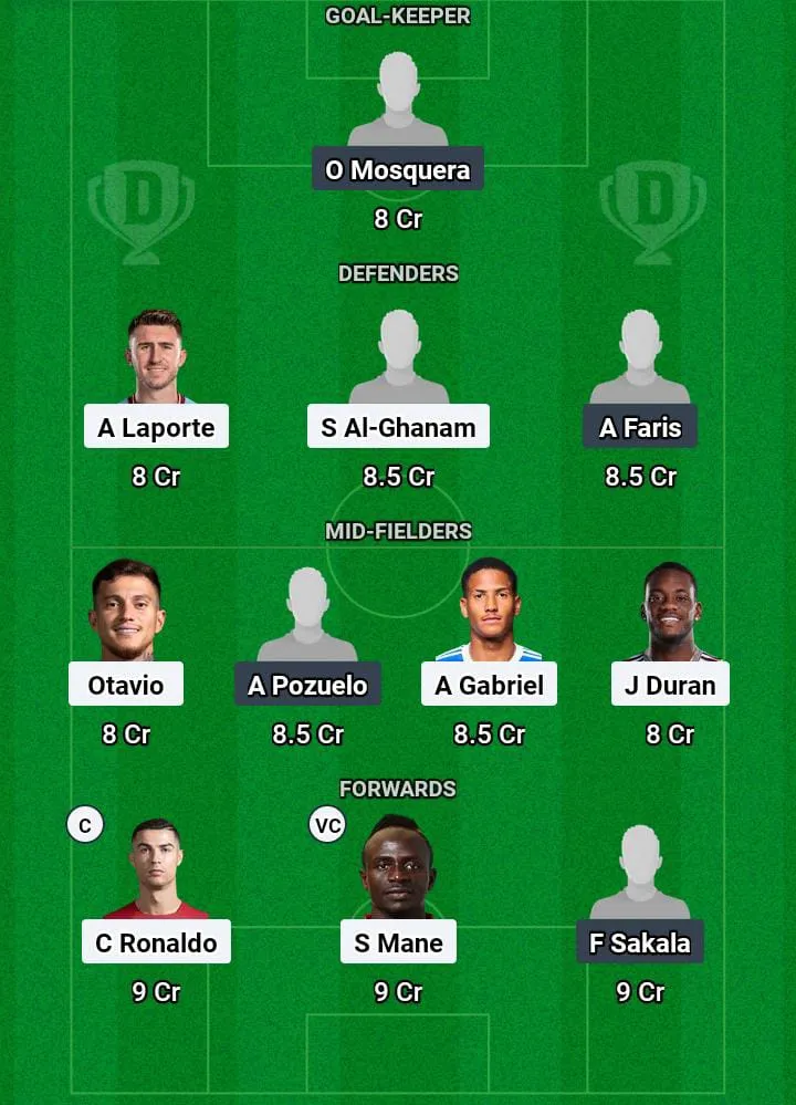 NSSR vs ALF Dream11 Prediction Today Football Match