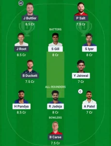 IND vs ENG Dream11 Prediction Today: 2nd ODI Pitch Report, Playing11 and Stats | India vs England ODI 2025