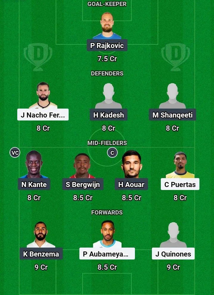 ALQ vs ITT Dream11 Prediction Today Football Match
