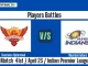 SRH vs MI Players' battles