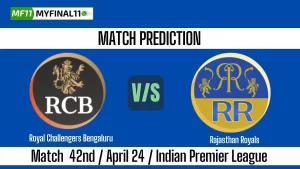 RCB vs RR