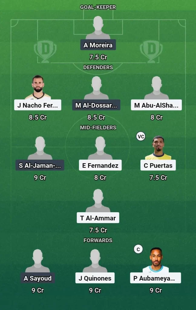 ALQ vs RAE Dream11 Prediction Today Football Match