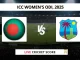 BD-W vs WI-W Live Cricket Score ICC Women's ODI, 2025