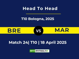 BRE vs MAR Player Battle, Head to Head ECS T10 Bologna, 2025 (1)