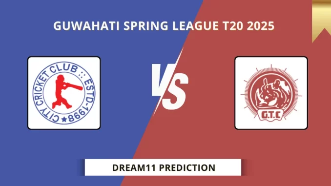 CCC vs GTC Dream11 Prediction, Guwahati Spring League T20 2025