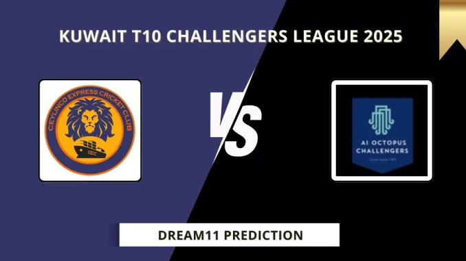 CECC vs ALOC Dream11 Prediction, Kuwait T10 Challengers League 2025