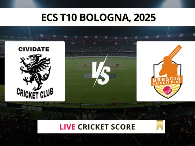 CIV vs BRE Live Cricket Score ECS T10 Bologna, 2025