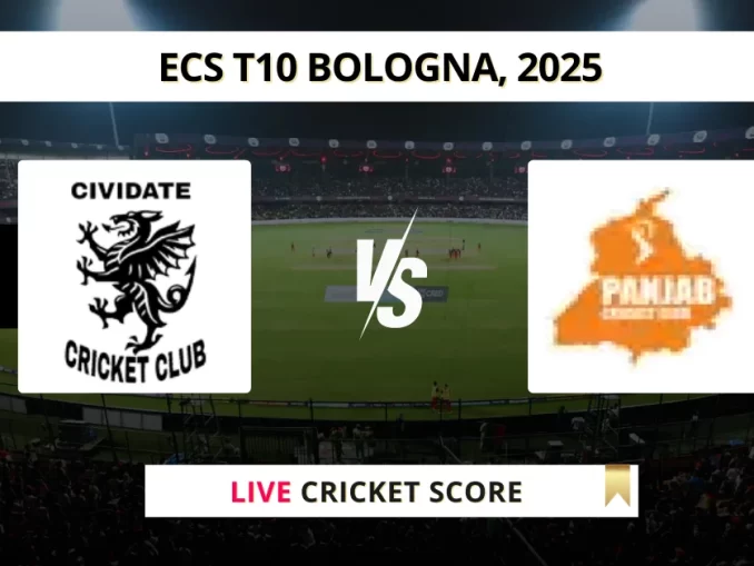 CIV vs PAN Live Cricket Score ECS T10 Bologna, 2025
