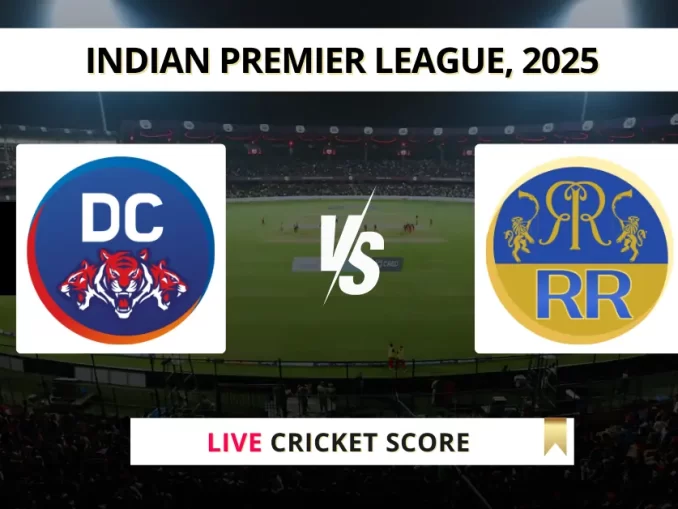 DC vs RR Live Score: Scorecard, Ball by Ball Commentary - Match 32, Indian Premier League