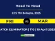FRI vs MAR Player Battle & Head to Head Team Stats - ECS T10 Bologna 2025