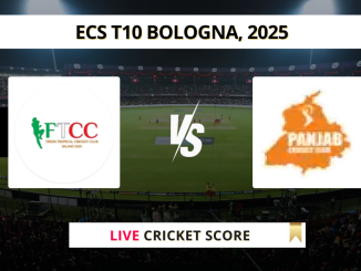 FT vs PAN Live Score: Scorecard, Ball by Ball Commentary - Qualifier 1, ECS T10 Bologna 2025