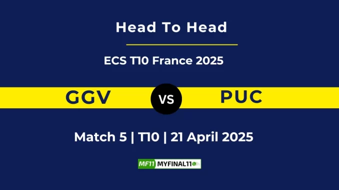 GGV vs PUC Player Battle, Head to Head ECS T10 France 2025