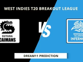 GRR vs WII Dream11 Prediction, West Indies T20 Breakout League