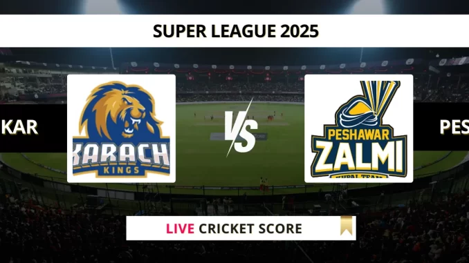 KAR vs PES Live Cricket Score Super League Live Cricket Score Today 2025