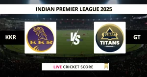KKR vs GT Live Score: Scorecard, Ball by Ball Commentary - Match 39, Indian Premier League