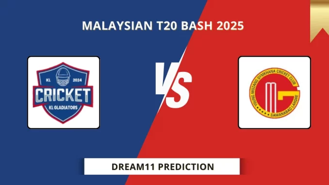 KLG vs MZC Dream11 Prediction, Malaysian T20 Bash 2025