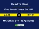 LSH vs SPB Player Battle, Head to Head Vincy Premier League T10, 2025