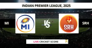 MI vs SRH Live Score: Scorecard, Ball by Ball Commentary - Match 33, Indian Premier League