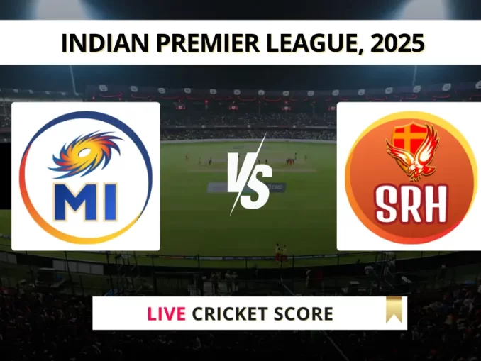 MI vs SRH Live Score: Scorecard, Ball by Ball Commentary - Match 33, Indian Premier League
