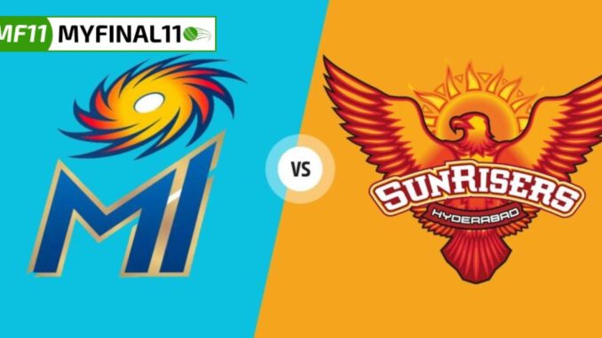 MI vs SRH Players' battles