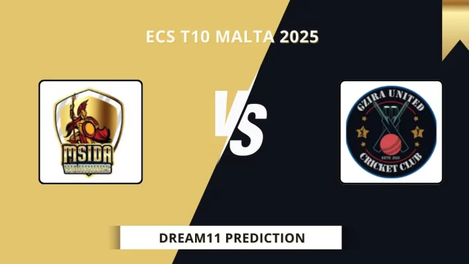 MSW vs GU Dream11 Prediction, ECS T10 Malta 2025