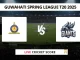 NBC vs GUG Live Cricket Score Guwahati Spring League T20 2025