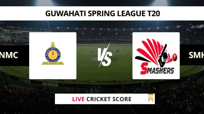 NBC vs SMH Live Cricket Score Guwahati Spring League T20