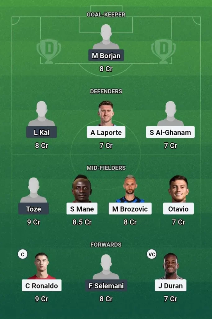 NSSR vs ALR Dream11 Prediction Today Football Match