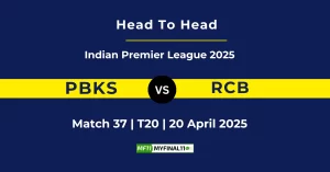 PBKS vs RCB Player Battle, Head to Head Indian Premier League 2025