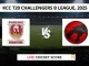 PC vs THU-B Live Cricket Score KCC T20 Challengers B League, 2025
