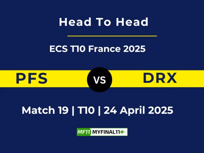 PFS vs DRX Player Battle, Head to Head ECS T10 France 2025