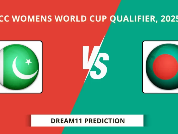 PK-W vs BD-W Dream11 Prediction, ICC Womens World Cup Qualifier, 2025