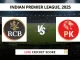 RCB vs PBKS Live Cricket Score Indian Premier League, 2025