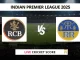 RCB vs RR Player Battle & Head to Head Team Stats - Indian Premier League 2025