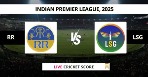 RR vs LSG Live Score: Scorecard, Ball by Ball Commentary - Match 36, Indian Premier League